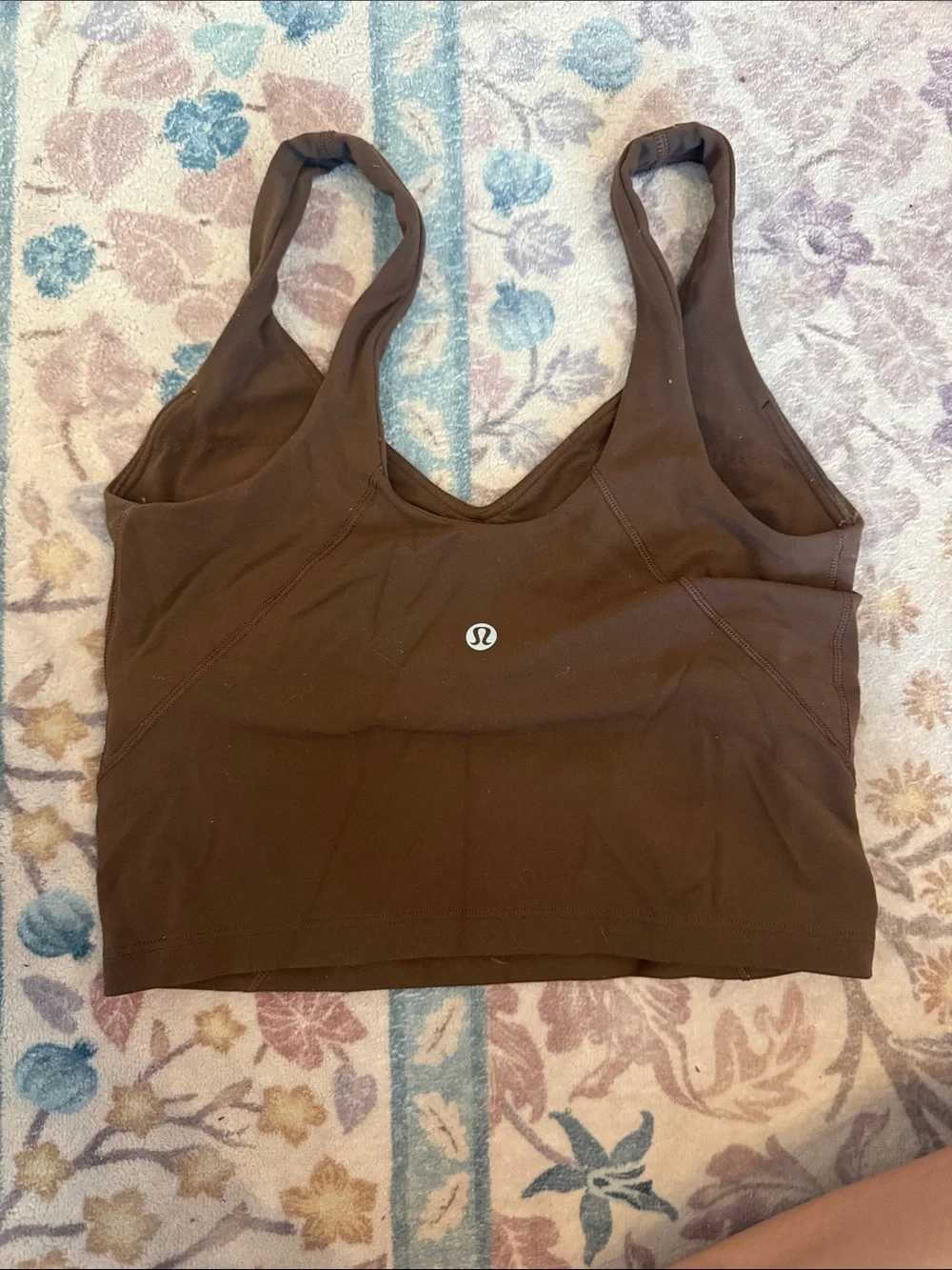 lululemon align Brown Cropped Camisole Tank